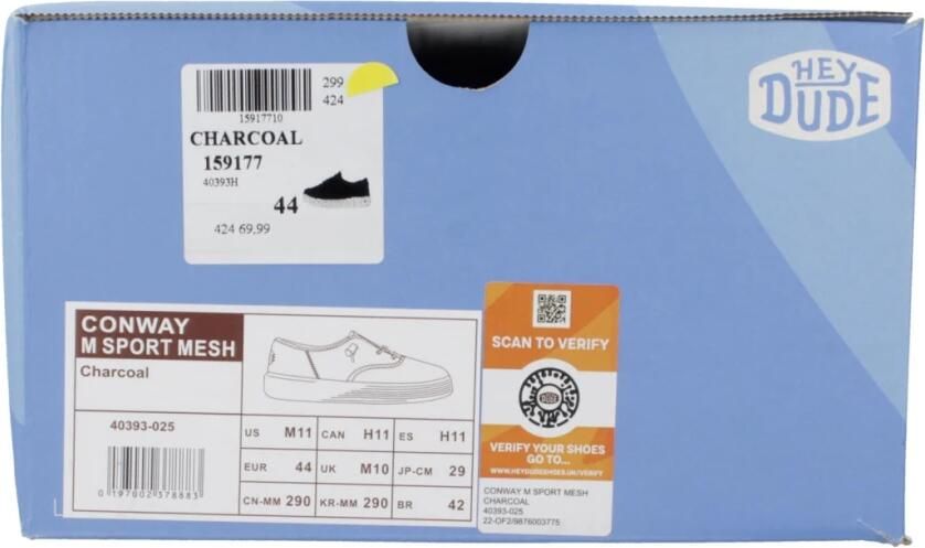 Hey Dude Sportieve Mesh Veterschoenen - Foto 3