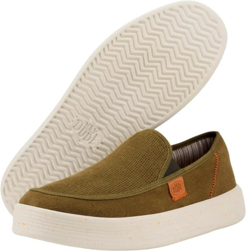 HEYDUDE Lage Sneakers Sunapee M Coastline 40726-337 Olive - Foto 7