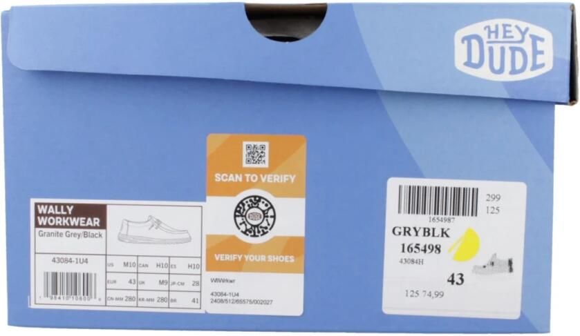 Hey Dude Stijlvolle werkkleding veterschoenen - Foto 2