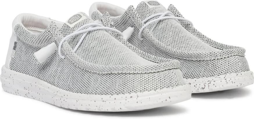 HEYDUDE Mocassins 40019-1KA Wally Sox Stone White - Foto 2