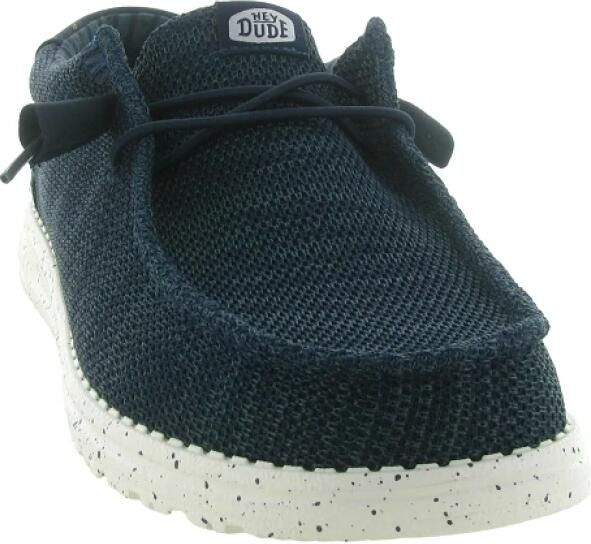 Hey Dude HEYDUDE Wally Stretch Sox heren mocassin Donkerblauw - Foto 14