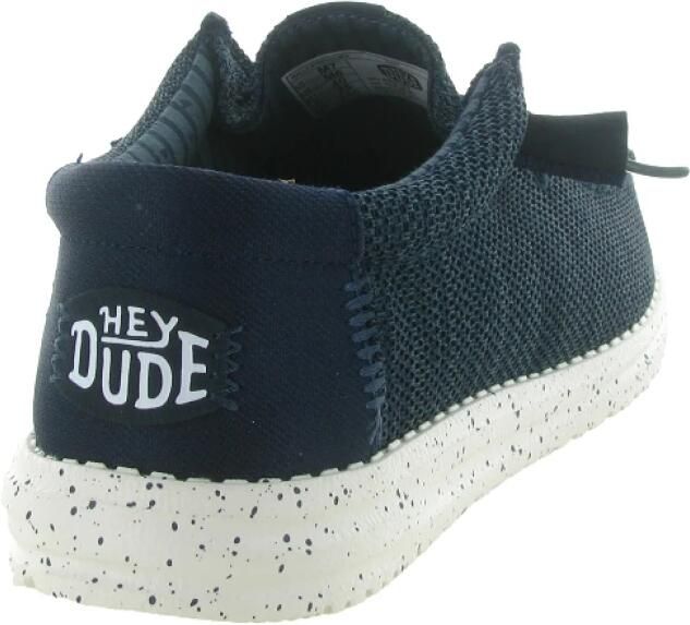 Hey Dude HEYDUDE Wally Stretch Sox heren mocassin Donkerblauw - Foto 7