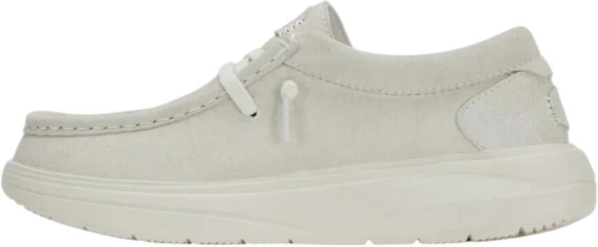 Hey Dude Suède Dames Mocassins Rubberen Zool - Foto 2