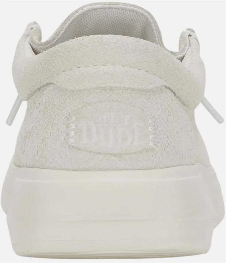Hey Dude Suède Dames Mocassins Rubberen Zool