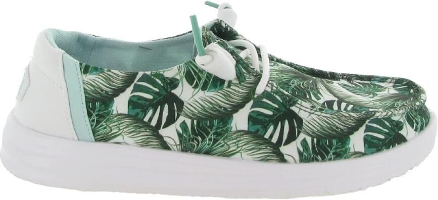 Hey Dude Zomerendron Lichtgewicht Schoenen Green Dames - Foto 3