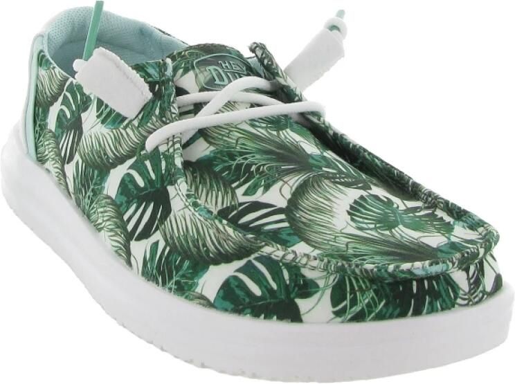 Hey Dude Zomerendron Lichtgewicht Schoenen Green Dames - Foto 3