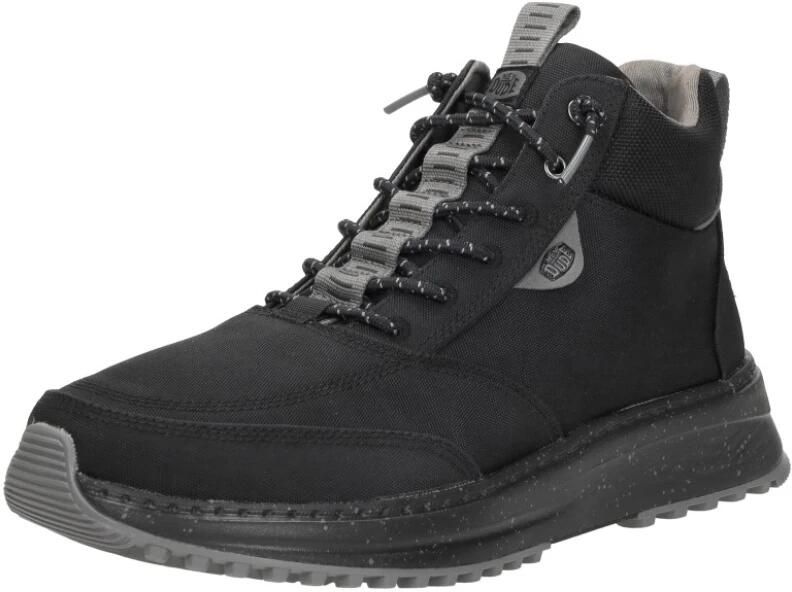 HEYDUDE Hey Dude Tahoe Nylon Veterschoenen Hoog zwart - Foto 7