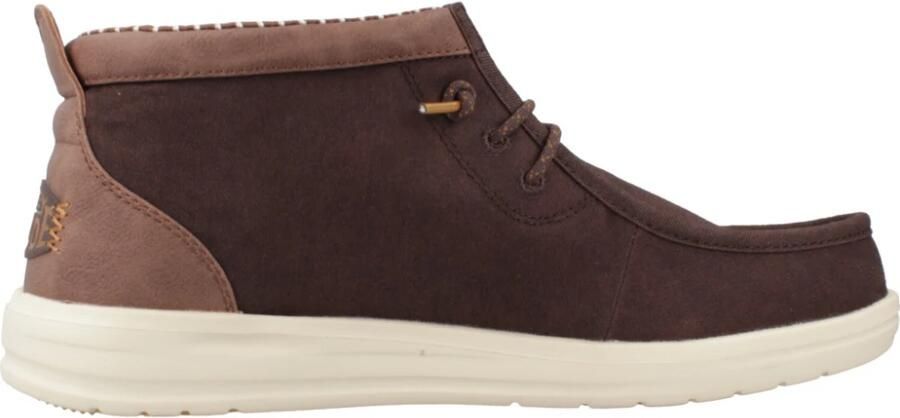 Hey Dude Classic Wally Mid Mocassins Comfortabel Lichtgewicht Makkelijk aan te trekken