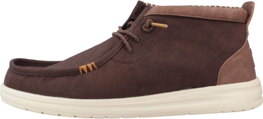 Hey Dude Classic Wally Mid Mocassins Comfortabel Lichtgewicht Makkelijk aan te trekken - Foto 5