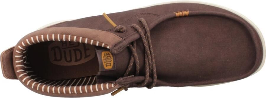 Hey Dude Classic Wally Mid Mocassins Comfortabel Lichtgewicht Makkelijk aan te trekken - Foto 7