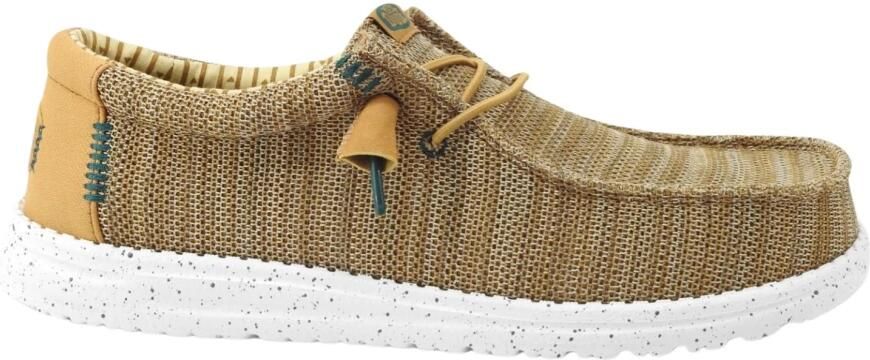 HEYDUDE Mocassins Wally Stretch Sox Bone Brown