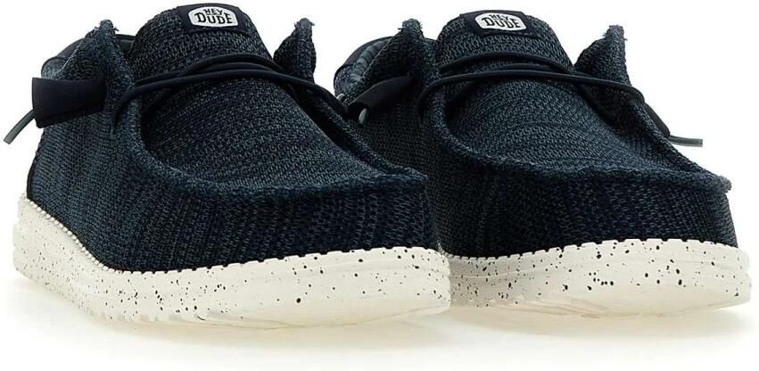 Hey Dude HEYDUDE Wally Stretch Sox heren mocassin Donkerblauw - Foto 9