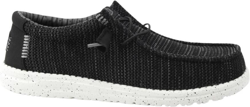 Hey Dude HEYDUDE Wally Stretch Sox Heren Instappers Zwart