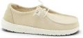 Hey Dude Wendy Stretch Sox smokasins Irish Cream Comfortabel Flex & Fold - Beige