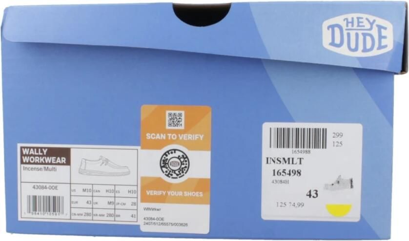 Hey Dude Werkkleding Veterschoenen