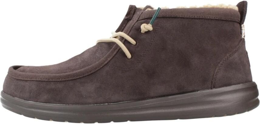 HEYDUDE Wally Mid GripR Warmth Heren Instappers Mole Brown - Foto 11