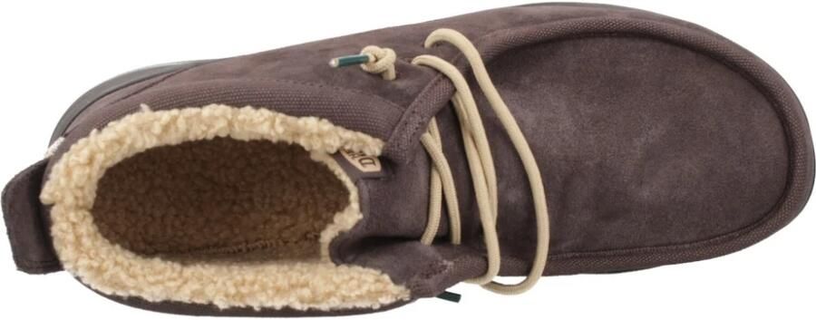 HEYDUDE Wally Mid GripR Warmth Heren Instappers Mole Brown - Foto 12