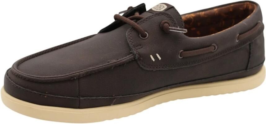 Hey Dude Harbor Lo Classic Heren Loafers Imitatieleer Bruin - Foto 2