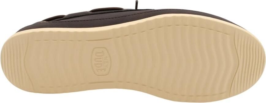 Hey Dude Harbor Lo Classic Heren Loafers Imitatieleer Bruin - Foto 5