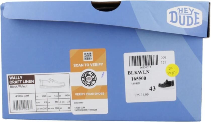 Hey Dude Zomer Linnen Veterschoenen - Foto 2