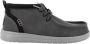 HEYDUDE Wally Mid GripR Classic Heren Instappers Grey Black - Thumbnail 1