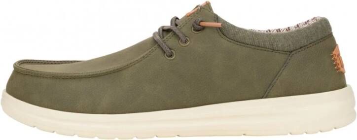 Hey Dude Klassieke Sneaker met Nabuk Bovenwerk