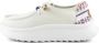 Hey Dude Dames Sneaker Wendy Peak Baja Stripe White WIT - Thumbnail 2
