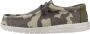 Hey Dude Camo Adventure Sneaker Green Heren - Thumbnail 2