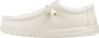 Hey Dude Canvas Instap Mocassin Schoen White Heren - Thumbnail 7