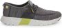 HEYDUDE Sirocco Sport Mode Heren Sneakers Heather Grey Charcoal - Thumbnail 2