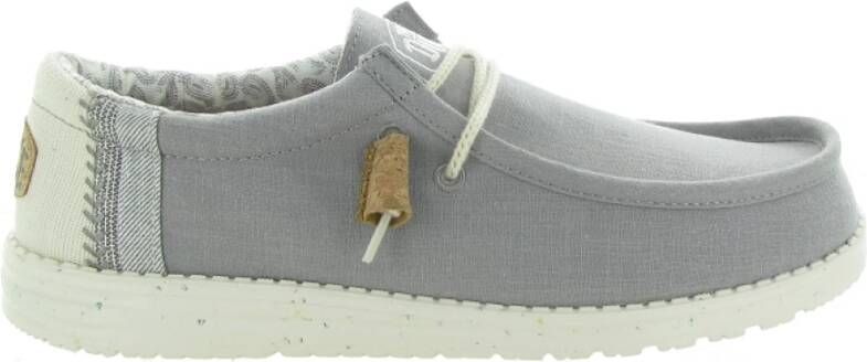 Hey Dude Linnen Schoenen Wally Gray Heren