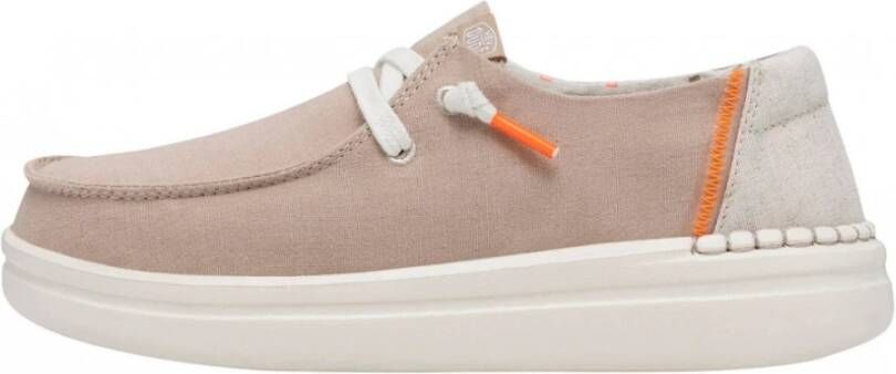 Hey Dude Loafers Beige Dames