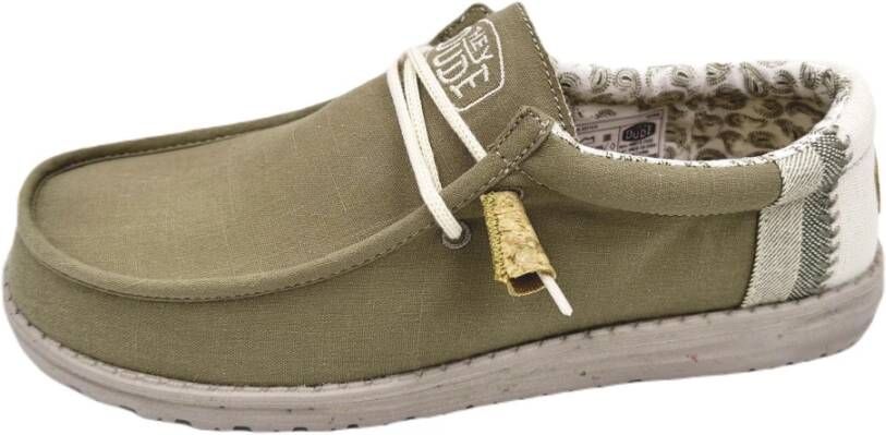 Hey Dude Loafers Green Heren