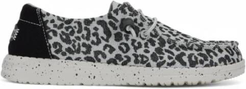 Hey Dude Luipaardprint Instap Schoenen