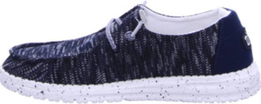 Hey Dude Navy Comfort Veterschoenen