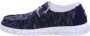Hey Dude HEYDUDE Wendy Sox Dames Instappers Navy - Thumbnail 2