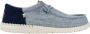 Hey Dude Navy Funky Nylon Craft Schoenen Blue Heren - Thumbnail 1