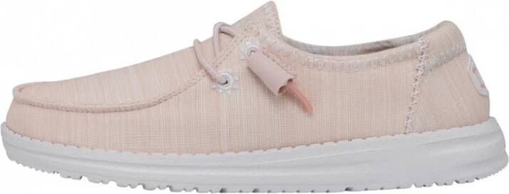 Hey Dude Pastel Chambray Sneaker Pink Dames - Foto 2