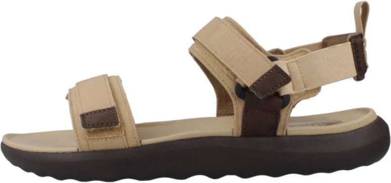 HEYDUDE Carson Sport Mode Heren Sandalen Tan White