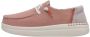 Hey Dude HEYDUDE Wendy Rise Veterschoenen roze Canvas Dames - Thumbnail 3