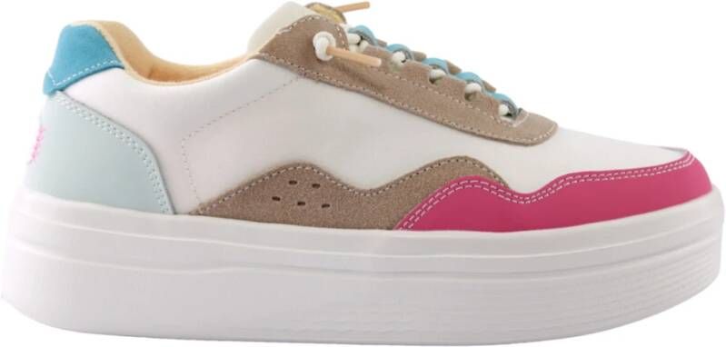 Autry Lage Leren Medalist Sneakers White Dames