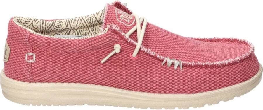 Hey Dude Shoes Pink Heren