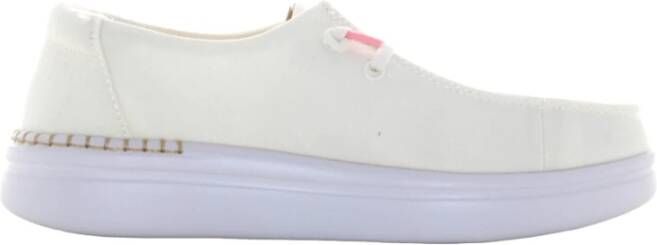 Hey Dude Shoes White Dames