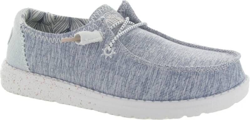 Hey Dude Ster Flex Schoenen Blue Dames
