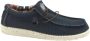 HEYDUDE Instappers Heren Wally Sox Stich Maat: 41 Materiaal: Textiel Kleur: Blauw - Thumbnail 3