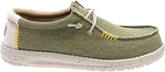 Hey Dude Stijlvolle Sneakers voor Mannen en Vrouwen Green Heren - Foto 3