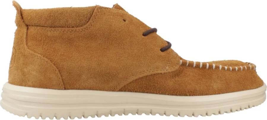 Hey Dude Stijlvolle Veterschoenen voor Mannen