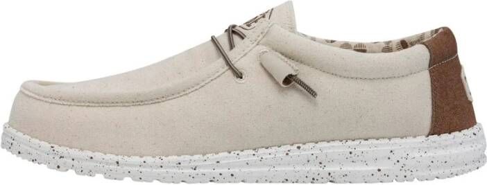 Hey Dude Stretch Mocassin Sneaker Beige Heren