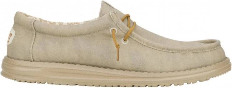 Hey Dude Vintage Gewaxt Canvas Mocassin