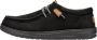 Hey Dude Zwarte Wally Grip Craft Leren Mocassin Black Heren - Thumbnail 8
